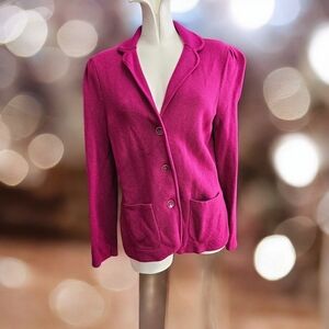 Talbots Merino Wool Cardigan, Medium